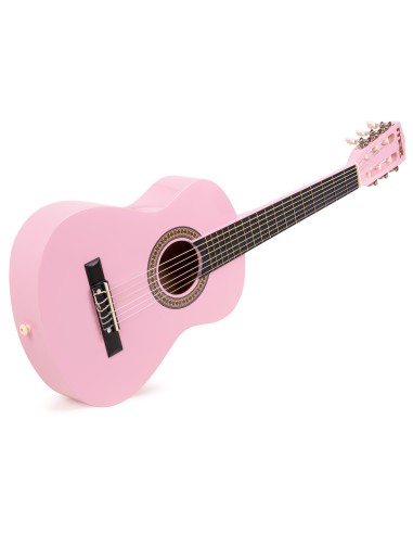 SOLOART JUNIOR 1/4 CONJUNTO GUITARRA CLÁSICA ROSA