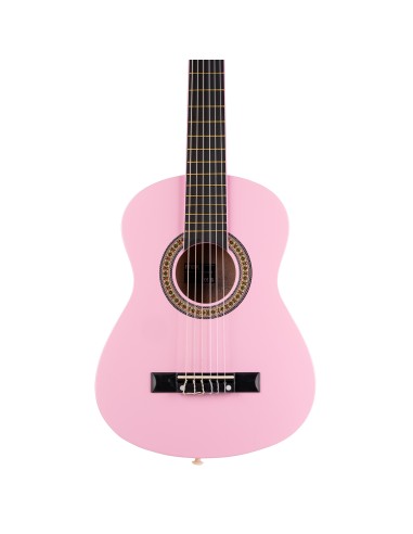 SOLOART JUNIOR 1/4 CONJUNTO GUITARRA CLÁSICA ROSA