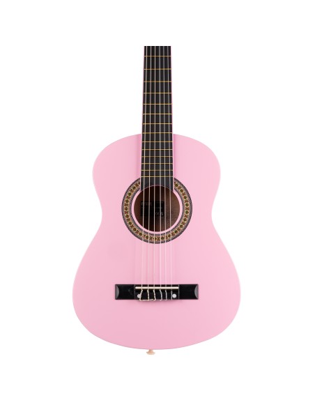 SOLOART JUNIOR 1/4 CONJUNTO GUITARRA CLÁSICA ROSA