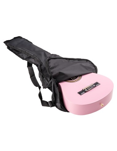 SOLOART JUNIOR 1/4 CONJUNTO GUITARRA CLÁSICA ROSA