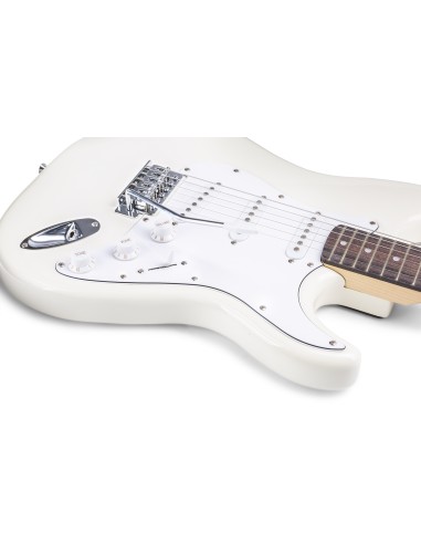 GIGKIT CONJUNTO GUITARRA ELÉCTRICA BLANCO