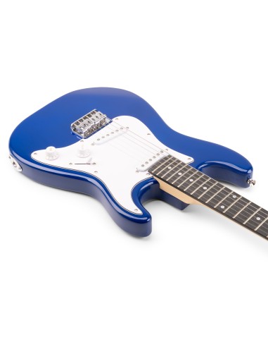 GIGKIT JUNIOR CONJUNTO GUITARRA ELÉCTRICA AZUL 3/4