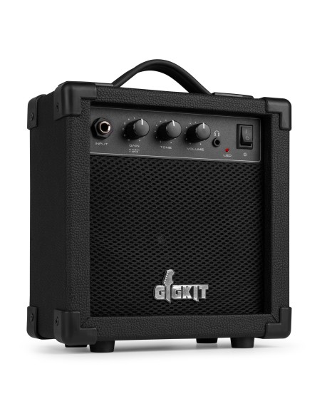 GIGKIT JUNIOR CONJUNTO GUITARRA ELÉCTRICA AZUL 3/4