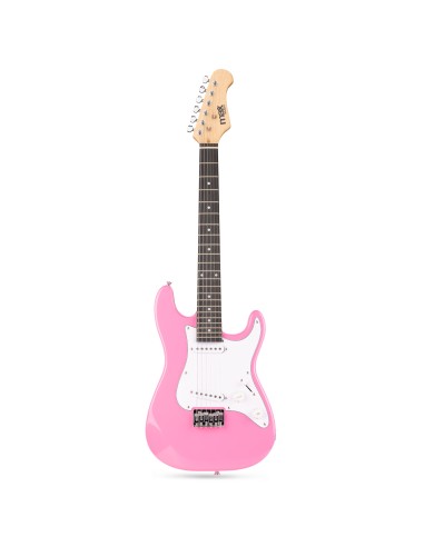 InicioHiFi domesticoInstrumentsGuitars Power Dynamics GIGKIT JUNIOR CONJUNTO GUITARRA ELÉCTRICA ROSA 3/4 vista 2