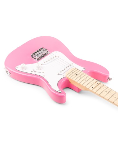 GIGKIT JUNIOR CONJUNTO GUITARRA ELÉCTRICA ROSA 1/4
