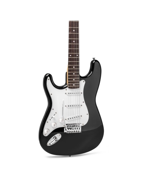 GIGKIT CONJUNTO GUITARRA ELÉCTRICA NEGRO ZURDO