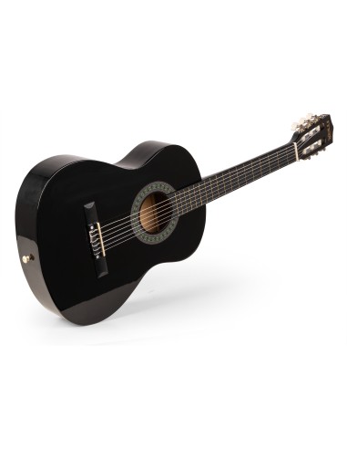 SOLOART JUNIOR 3/4 CONJUNTO GUITARRA CLÁSICA NEGRO