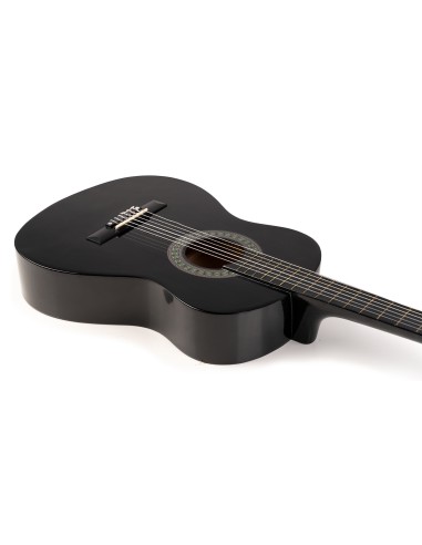 SOLOART JUNIOR 3/4 CONJUNTO GUITARRA CLÁSICA NEGRO