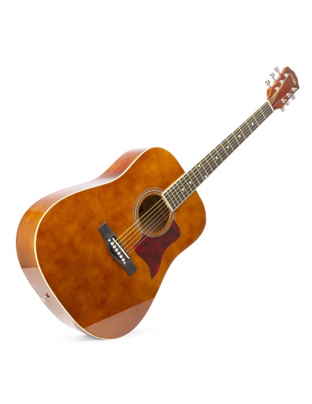 SOLOJAM CONJUNTO GUITARRA ACÚSTICA NATURAL OSCURA