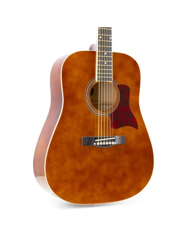 SOLOJAM CONJUNTO GUITARRA ACÚSTICA NATURAL OSCURA