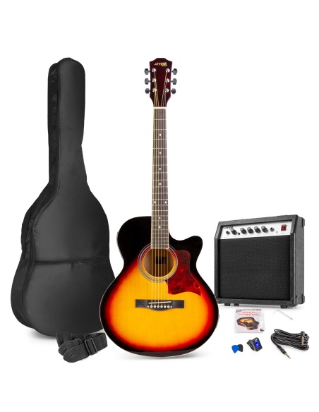 SHOWKIT CONJUNTO GUITARRA ACÚSTICA ELECTRIFICADA