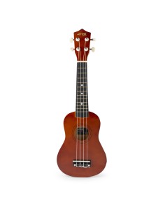 UKEY UKULELE SET SOPRANO 21" NATURAL OSCURO 2
