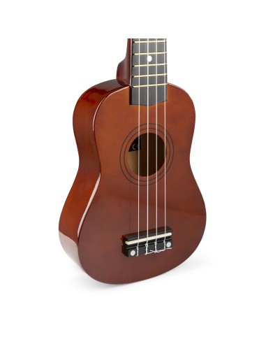 UKEY UKULELE SET SOPRANO 21" NATURAL OSCURO
