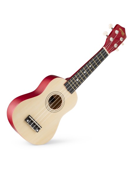 UKEY UKULELE SET SOPRANO 21" NATURAL