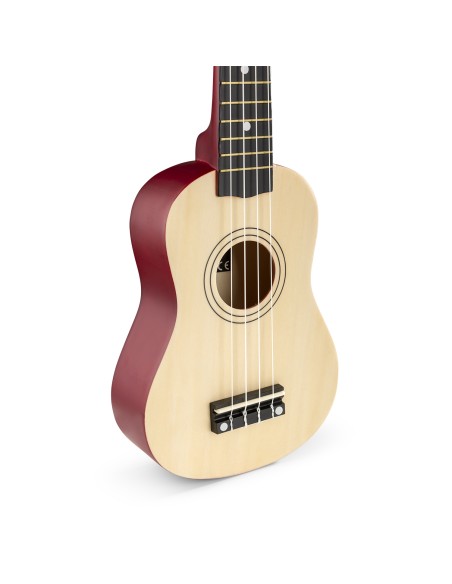 UKEY UKULELE SET SOPRANO 21" NATURAL