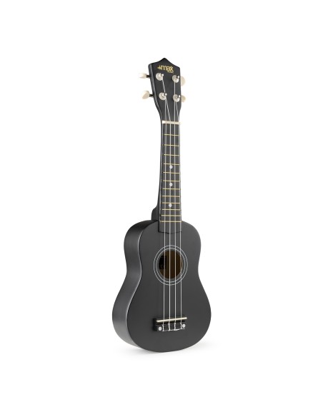 InicioHiFi domesticoInstrumentsGuitars UKEY UKULELE SET SOPRANO 21" NEGRO vista 3