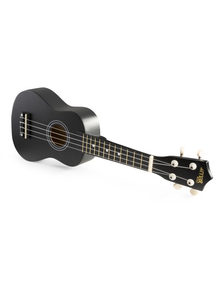 InicioHiFi domesticoInstrumentsGuitars UKEY UKULELE SET SOPRANO 21" NEGRO vista 5