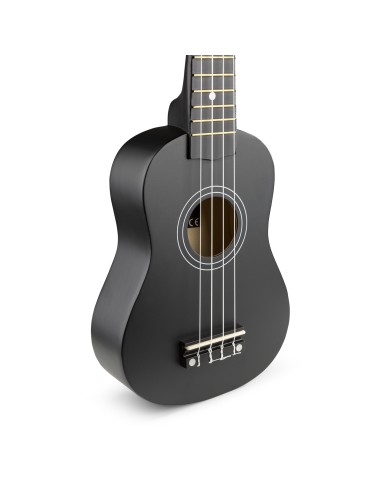 InicioHiFi domesticoInstrumentsGuitars UKEY UKULELE SET SOPRANO 21" NEGRO vista 7
