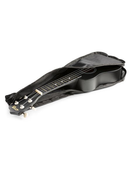 InicioHiFi domesticoInstrumentsGuitars UKEY UKULELE SET SOPRANO 21" NEGRO vista 11