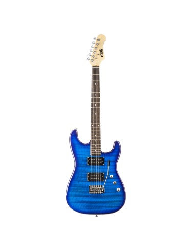 GIGKIT GUITARRA ELÉCTRICA ESTILO ACOLCHADO AZUL OSCURO