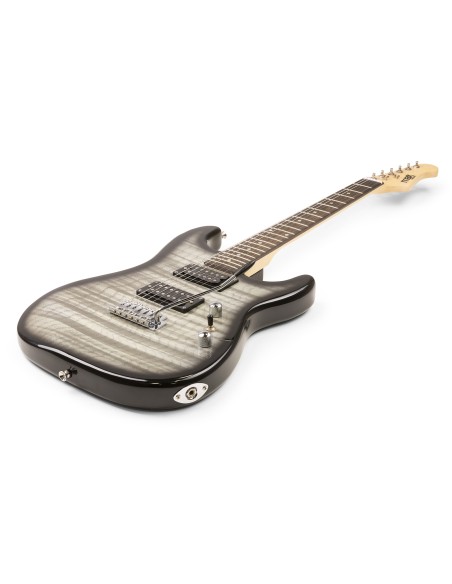 InicioHiFi domesticoInstrumentsGuitars Power Dynamics GIGKIT GUITARRA ELÉCTRICA ESTILO ACOLCHADO NEGRO vista 4