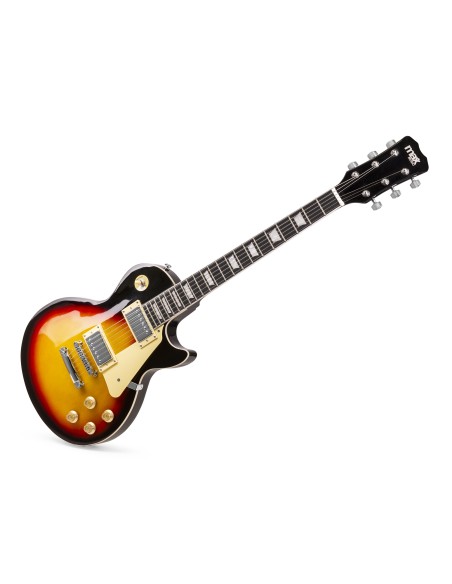 InicioHiFi domesticoInstrumentsGuitars Power Dynamics GIGKIT GUITARRA ELÉCTRICA SC SUNBURST vista 3
