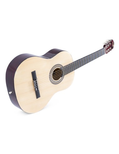 InicioHiFi domesticoInstrumentsGuitars SOLOART CONJUNTO GUITARRA CLÁSICA NATURAL vista 3