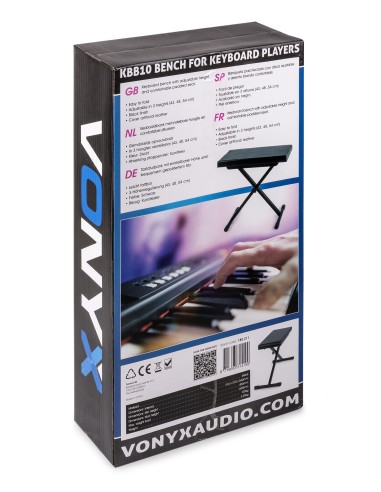 KBB10 BANQUETA PARA TECLADO