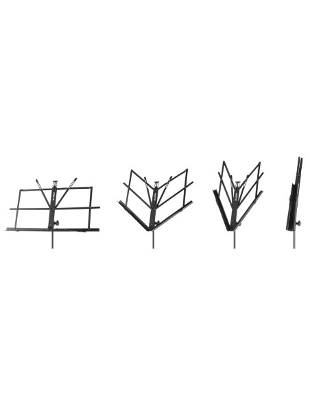 InicioHiFi domesticoInstrumentsStands & Accessories Vonyx MSS02 SOPORTE DE PARTITURAS PLEGABLE NEGRO vista 9