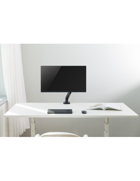 MAD10G BRAZO SINGLE PARA MONITOR CON AMORTIGUADOR DE GAS 17”- 32”