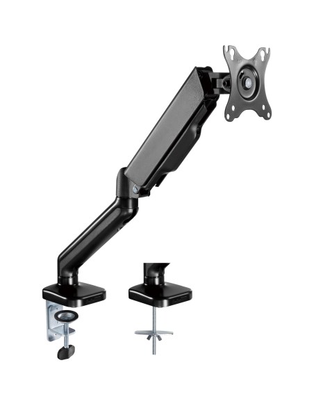 MAD10G BRAZO SINGLE PARA MONITOR CON AMORTIGUADOR DE GAS 17”- 32”