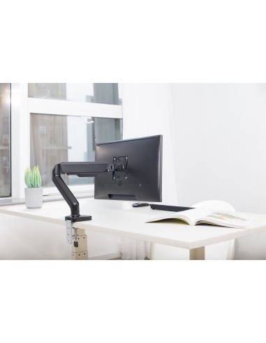 CMA10G BRAZO SINGLE PARA MONITOR CON AMORTIGUADOR DE GAS 17”- 32”