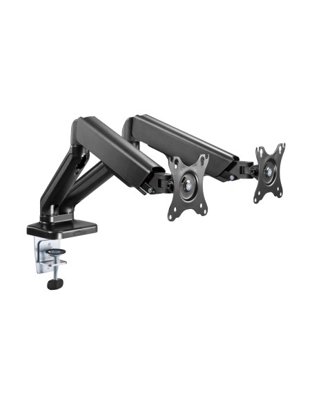 MAD20G BRAZO DOBLE PARA MONITOR CON AMORTIGUADOR DE GAS 17”- 32”