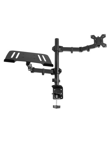 CMA10L BRAZO PARA UN MONITOR DE 13"- 32" CON SOPORTE PARA PORTÁTIL