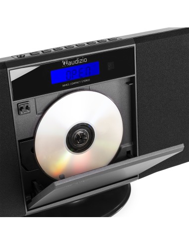 NIMES SISTEMA ESTÉREO HIFI NEGRO