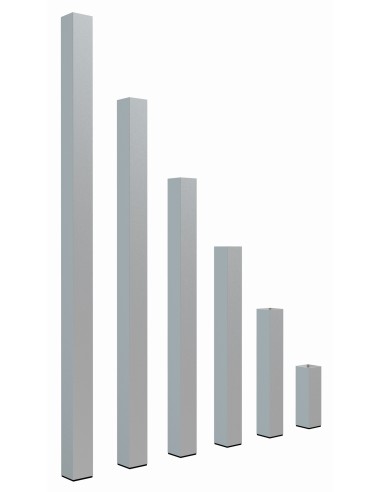 750SL PATAS CUADRADAS FIJAS 80CM (PACK DE 4)