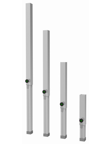 750TL PATA TELESCOPICA 40 - 60CM (PACK DE 4)