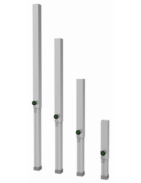 750TL PATA TELESCOPICA 40 - 60CM (PACK DE 4)