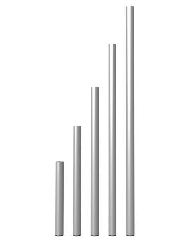 750RL PATA REDONDA FIJA PARA TARIMA 70CM (JUEGO DE 4)