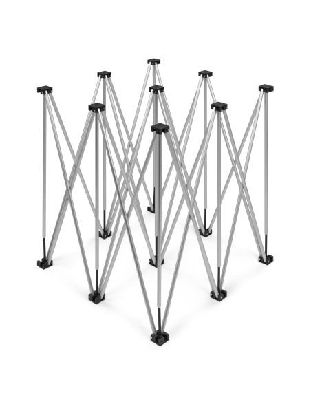 RISER D750 PATAS ELEVADORAS 100 X 100CM ALUMINIO 80CM