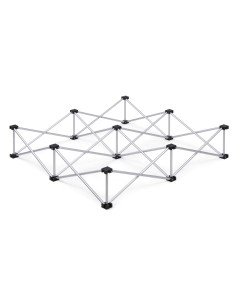 RISER D750 PATAS ELEVADORAS 100 X 100CM ALUMINIO 20CM 2