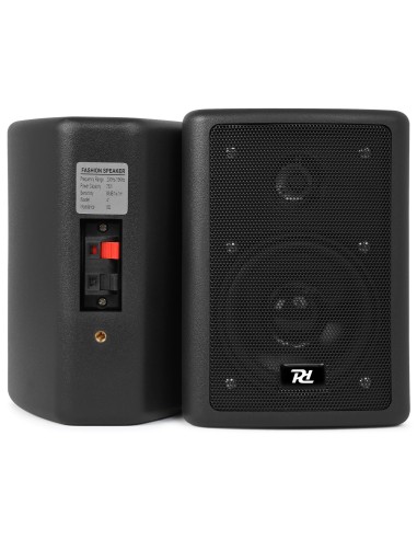 ODS40B CONJUNTO DE ALTAVOCES STEREO, 2-VIAS, 75W MAX, NEGRO - PAREJA