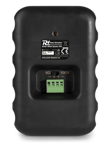 BC30V PAREJA ALTAVOCES NEGRO 100V 8 OHM 3" 60W - IPX5