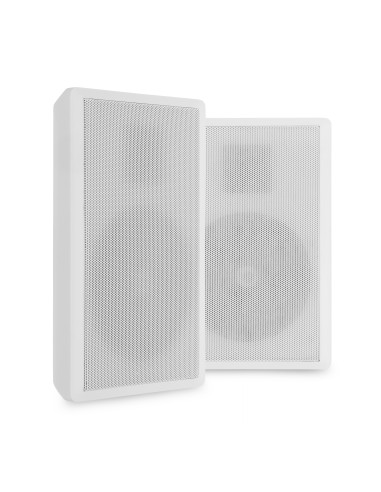 WSF30W JUEGO DE ALTAVOCES DE PARED PLANA 5.25" 100V BLANCO