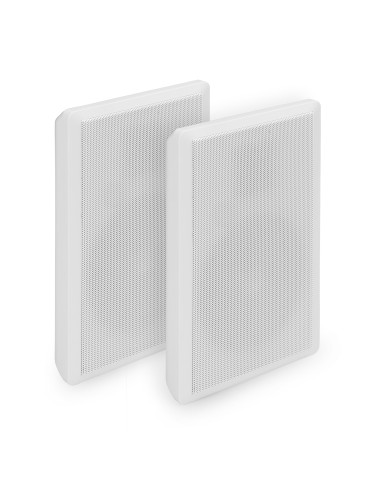 WSF30W JUEGO DE ALTAVOCES DE PARED PLANA 5.25" 100V BLANCO
