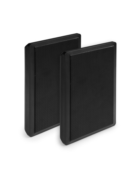 WSF30B JUEGO DE ALTAVOCES PLANOS DE PARED 5.25" 100V NEGRO