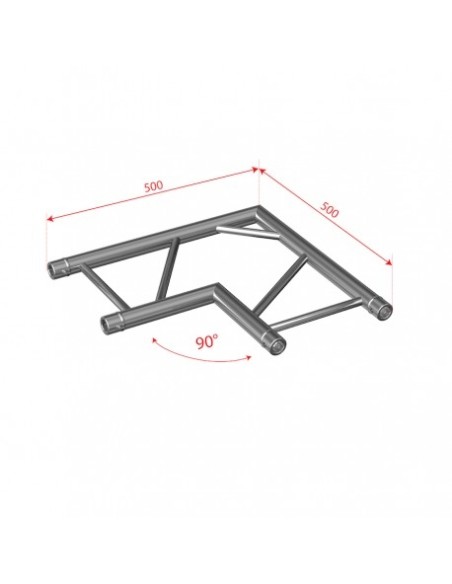 P32-C21H DUO TRUSS 2-WAY 90º