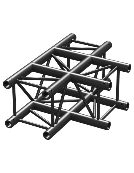 P30-T35 TRUSS 3 VIAS JUNTA EN T NEGRO
