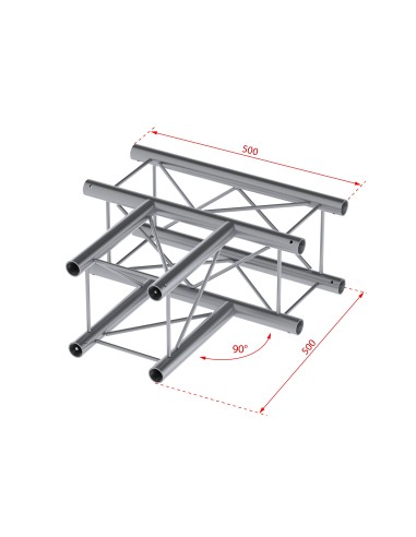 P24-T35 DECO TRUSS 3-WAY T JUNCTION