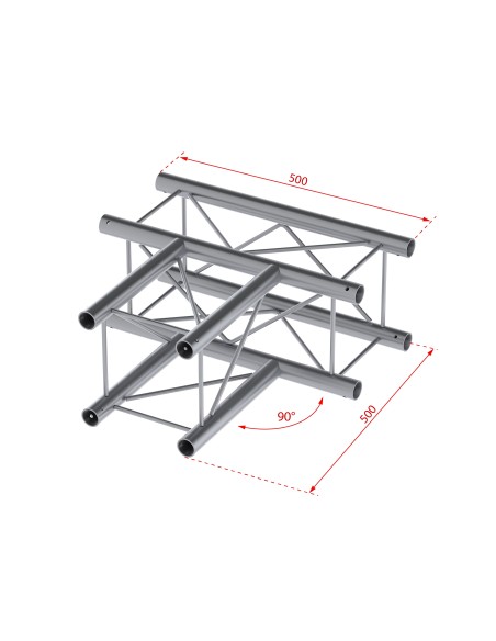P24-T35 DECO TRUSS 3-WAY T JUNCTION